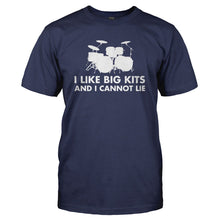 Load image into Gallery viewer, I Like Big Kits - T Shirt - I_LIKE_BIG_KITS_-_Men_-_navyblue