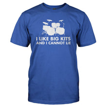 Load image into Gallery viewer, I Like Big Kits - T Shirt - I_LIKE_BIG_KITS_-_Men_-_royalblue