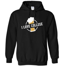 Load image into Gallery viewer, I Love College - T Shirt - I_LOVE_COLLEGE_-_hoodies_-_black