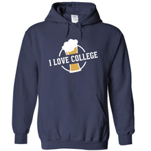 Load image into Gallery viewer, I Love College - T Shirt - I_LOVE_COLLEGE_-_hoodies_-_navy
