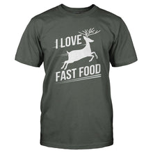 Load image into Gallery viewer, I Love Fast Food - T Shirt - I_LOVE_FAST_FOOD_-_Men_-_charcoal