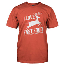 Load image into Gallery viewer, I Love Fast Food - T Shirt - I_LOVE_FAST_FOOD_-_Men_-_orange