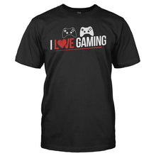 Load image into Gallery viewer, I Love Gaming - T Shirt - I_LOVE_GAMING_-_Men_-_black