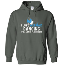 Load image into Gallery viewer, I Love Mermaid Dancing - T Shirt - I_LOVE_MERMAID_DANCING_-_hoodies_-_charcoal