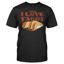 Load image into Gallery viewer, I Love Tacos - T Shirt - I_LOVE_TACOS_-_Men_-_black