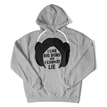 Load image into Gallery viewer, I Like Big Buns And I Cannot Lie - T Shirt - I_Like_Big_Buns_And_I_Cannot_Lie_hoodie_heather