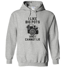 Load image into Gallery viewer, I Like Big Pots and I Cannot Lie - T Shirt - I_Like_Big_Pots_and_I_Cannot_Lie_-_hoodies_-_heathergrey