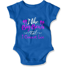 Load image into Gallery viewer, I Like big bows and i cannot lie - Baby Bodysuit - I_Like_big_bows_and_i_cannot_lie_-_Baby_One-Piece_royal