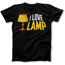 Load image into Gallery viewer, I Love Lamp - T Shirt - I_Love_Lamp_men_black