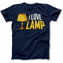 Load image into Gallery viewer, I Love Lamp - T Shirt - I_Love_Lamp_men_navy