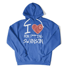 Load image into Gallery viewer, I Love Ron F***ING Swanson - T Shirt - I_Love_Ron_FING_Swanson_hoodie_royal