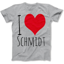 Load image into Gallery viewer, I Love Schmidt - T Shirt - I_Love_Schmidt_men_heather
