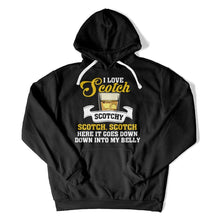 Load image into Gallery viewer, I Love Scotch - T Shirt - I_Love_Scotch_hoodie_black