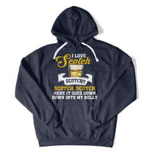 Load image into Gallery viewer, I Love Scotch - T Shirt - I_Love_Scotch_hoodie_navy