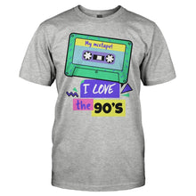 Load image into Gallery viewer, I Love The 90's - T Shirt - I_Love_The_90_s_men_heathergrey