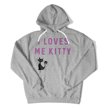 Load image into Gallery viewer, I Loves Me Kitty - T Shirt - I_Loves_Me_Kitty_hoodie_heather