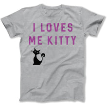 Load image into Gallery viewer, I Loves Me Kitty - T Shirt - I_Loves_Me_Kitty_men_heather