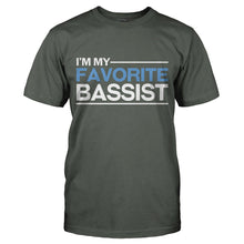 Load image into Gallery viewer, I'm My Favorite Bassist - T Shirt - I_M-MY-FAVORITE-BASSIST---mens-charcoal