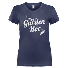 Load image into Gallery viewer, I'm A Garden Hoe - T Shirt - I_M_A_GARDEN_HOE-_Ladies_-_Navy