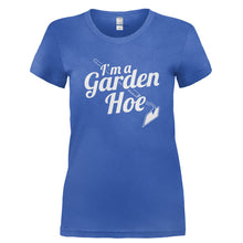 Load image into Gallery viewer, I'm A Garden Hoe - T Shirt - I_M_A_GARDEN_HOE-_Ladies_-_Royal