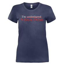 Load image into Gallery viewer, I'm a Psych Major - T Shirt - I_M_A_PSYCH_MAJOR-_Ladies_-_Navy