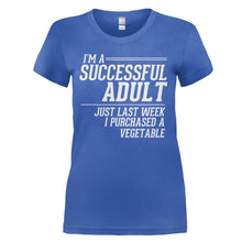 Load image into Gallery viewer, I'm A Successful Adult - T Shirt - I_M_A_SUCCESSFUL_ADULT_-_ladies_-_royalblue