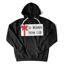 Load image into Gallery viewer, I'm God's Gift To Women - T Shirt - I_M_GOD_S_GIFT_TO_WOMEN_-_hoodies_-_black