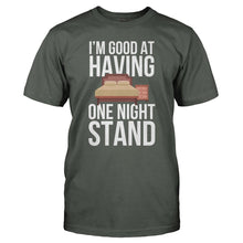 Load image into Gallery viewer, I'm Good At Having One Night Stand - T Shirt - I_M_GOOD_AT_HAVING_ONE_NIGHT_STAND_-_Men_-_charcoal