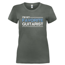 Load image into Gallery viewer, I'm My Favorite Guitarist - T Shirt - I_M_MY_FAVORITE_GUITARIST-_Ladies_-_Charcoal