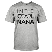 Load image into Gallery viewer, I'm the Cool Nana - T Shirt - I_M_THE_COOL_NANA_-_Men_-_heathergrey