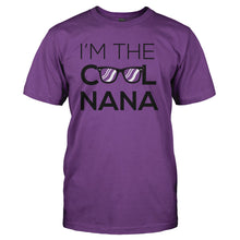 Load image into Gallery viewer, I'm the Cool Nana - T Shirt - I_M_THE_COOL_NANA_-_Men_-_purple