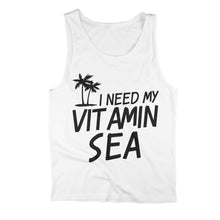 Load image into Gallery viewer, I Need My Vitamin Sea Tank Top - I_Need_My_Vitamin_Sea_Tank_Top_white