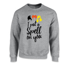 Load image into Gallery viewer, I Put A Spell On You - T Shirt - I_PUT_A_SPELL_ON_YOU_-_sweater_-_heathergrey