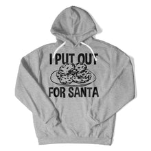 Load image into Gallery viewer, I Put Out For Santa - T Shirt - I_Put_Out_For_Santa_hoodie_heather