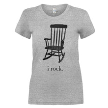 Load image into Gallery viewer, I Rock - T Shirt - I_ROCK_-_Ladies_-_heathergrey