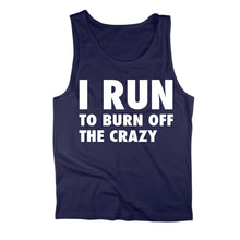 Load image into Gallery viewer, I Run To Burn Off The Crazy Tank Top - I_Run_To_Burn_Off_The_Crazy