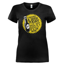Load image into Gallery viewer, I Saved A Beer Today - T Shirt - I_SAVED_A_BEER_TODAY