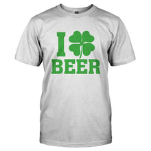 Load image into Gallery viewer, I Shamrock Beer - T Shirt - I_SHAMROCK_BEER-_Men_-_White