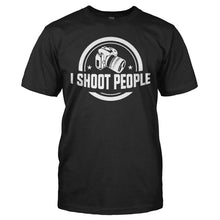 Load image into Gallery viewer, I Shoot People - T Shirt - I_SHOOT_PEOPLE_-_Men_-_black