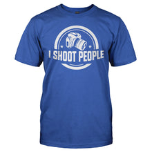 Load image into Gallery viewer, I Shoot People - T Shirt - I_SHOOT_PEOPLE_-_Men_-_royalblue