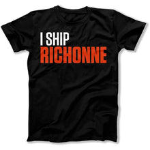 Load image into Gallery viewer, I Ship Richonne - T Shirt - I_Ship_Richonne_men_black