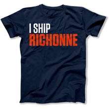 Load image into Gallery viewer, I Ship Richonne - T Shirt - I_Ship_Richonne_men_navy