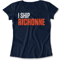 Load image into Gallery viewer, I Ship Richonne - T Shirt - I_Ship_Richonne_women_navy