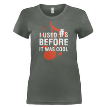 Load image into Gallery viewer, I Used Sharps Before It Was Cool - T Shirt - I_USED_SHARPS_BEFORE_IT_WAS_COOL-_Ladies_-_Charcoal