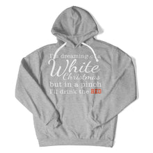 Load image into Gallery viewer, I'm Dreaming of a White Christmas - Wine - T Shirt - I_m_Dreaming_of_a_White_Christmas_-_Wine_hoodie_heather