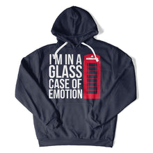 Load image into Gallery viewer, I'm In A Glass Case Of Emotion - T Shirt - I_m_In_A_Glass_Case_Of_Emotion_hoodie_navy