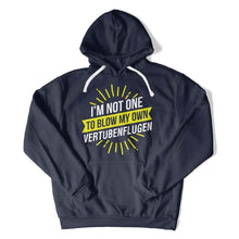 Load image into Gallery viewer, I'm Not One To Blow My Own Vertubenflugen - T Shirt - I_m_Not_One_To_Blow_My_Own_Vertubenflugen_hoodie_navy