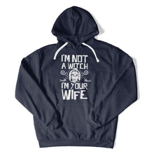 Load image into Gallery viewer, I'm Not a Witch. I'm Your Wife - T Shirt - I_m_Not_a_Witch_hoodie_navy
