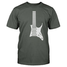 Load image into Gallery viewer, I-Guitar - T Shirt - Ibanez_Guitar_-_men_-_charcoal