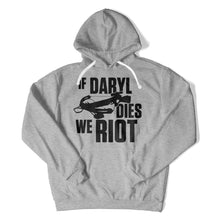 Load image into Gallery viewer, If Daryl Dies We Riot - T Shirt - If_Daryl_Dies_We_Riot_hoodie_heather